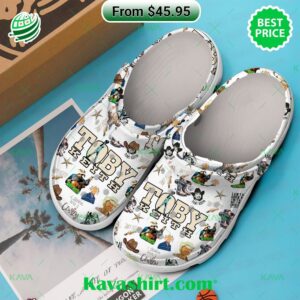 Toby Keith Pattern Crocs Clog Shoes