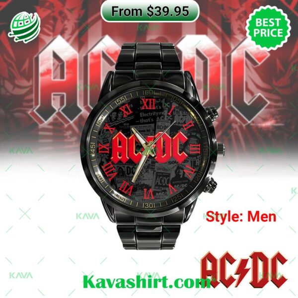 ACDC Music Band Watch