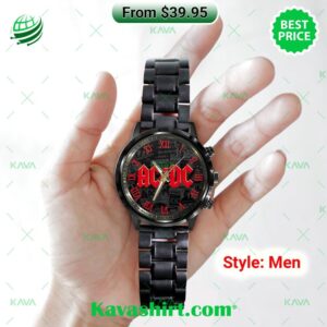 ACDC Music Band Watch