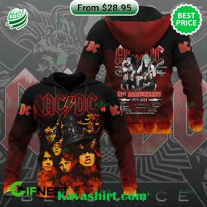 ACDC Power Up Tour Hoodie, T-shirt