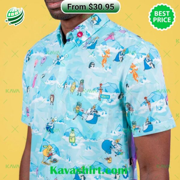 Adventure Time All hail the Ice King Hawaiian Shirt