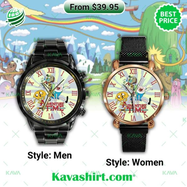 Adventure Time Stainless Steel Watch