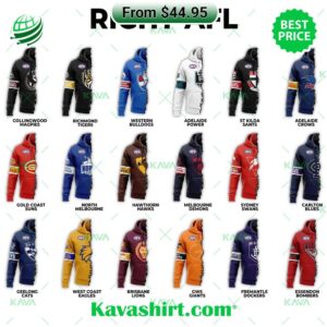 AFL Mix NRL Sport Custom Hoodie AFL Mix NRL Sport Custom Hoodie