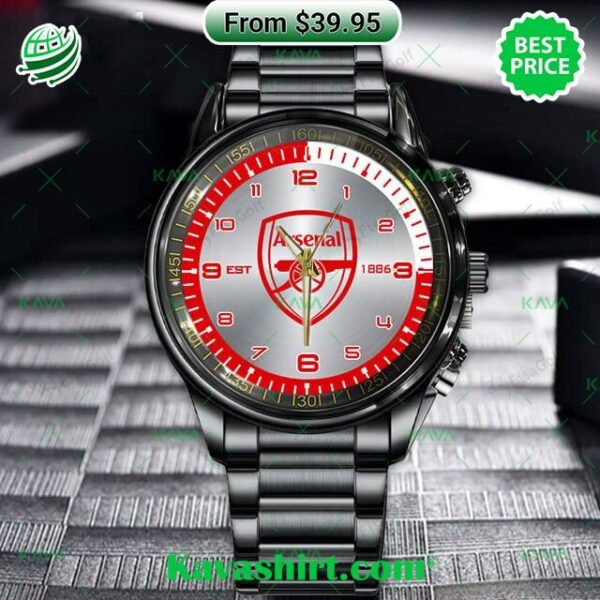 Arsenal FC Stainless Steel Watch