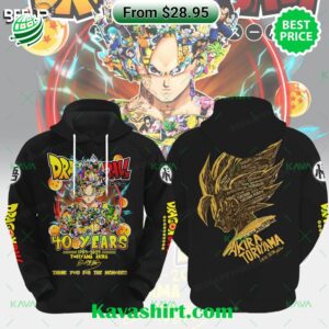 Dragon Ball 40 Years 1984-2024 Toriyama Akira Thank You For The Memories Shirt