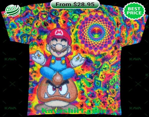 Dyes N’ Good Vibes Super Mario T-shirt