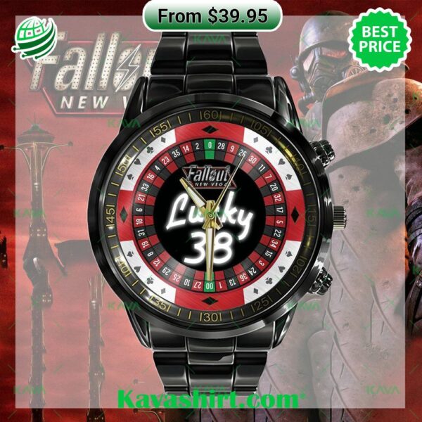 Fallout New Vegas Stainless Steel Watch