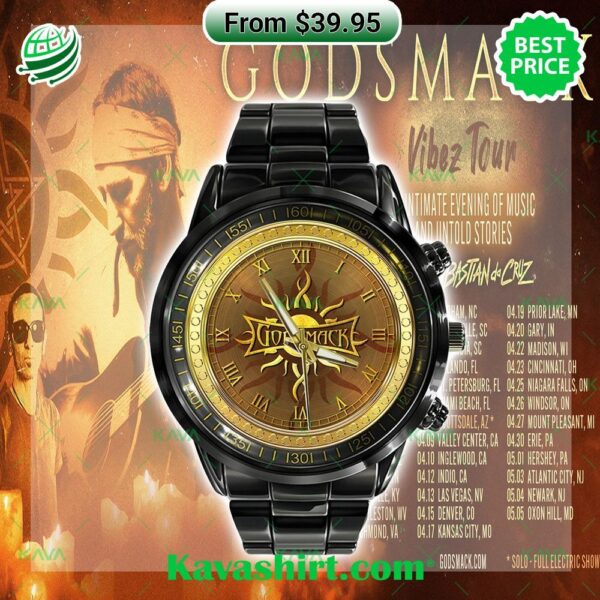 Godsmack Stainless Steel Watch