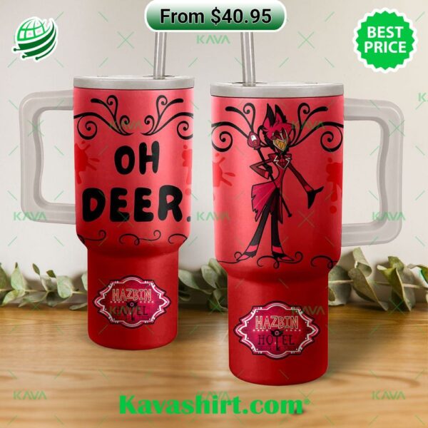 Hazbin Hotel Alastor Oh Deer Tumbler