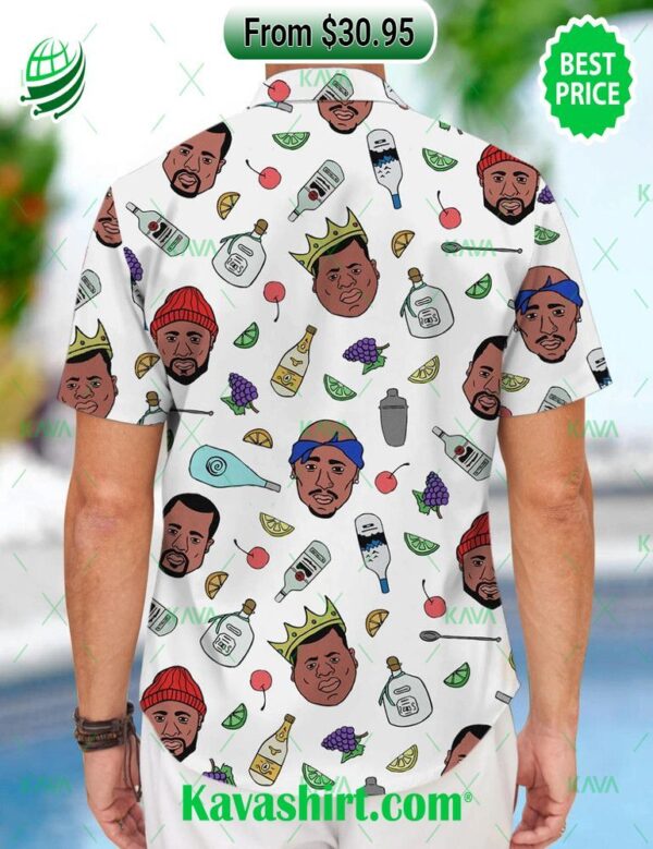 Hip Hop Cocktails Pattern Hawaiian Shirt