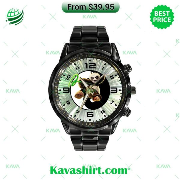 Kung Fu Panda Po Stainless Steel Watch