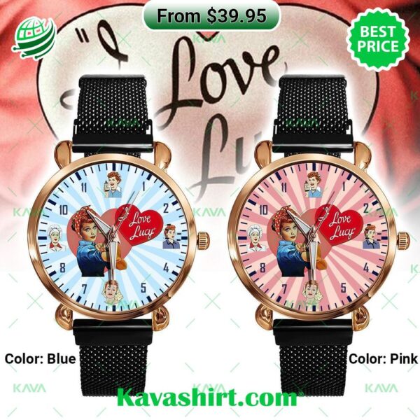 Love Lucy Lucille Ball Stainless Steel Watch