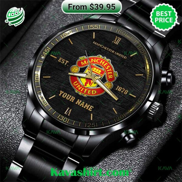 Manchester United Custom Watch