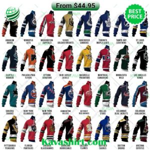 Mix 2 NHL Teams Custom Hoodies
