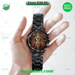 Motörhead Inferno Album Stainless Steel Watch