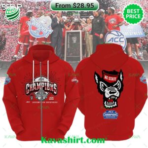 NC State Wolfpack 2024 ACC Men’s Basketball Tournament Champions Hoodie, Shirt