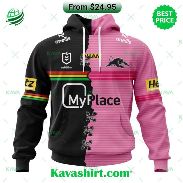 NRL Penrith Panthers Custom Home Mix Away Hoodie, Shirt