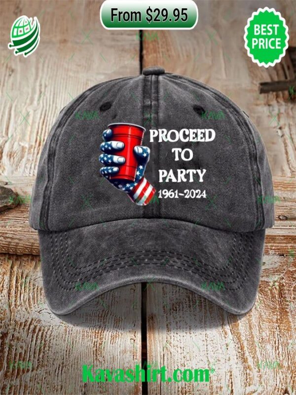 Toby Keith 1961-2024 Proceed To Party Cap