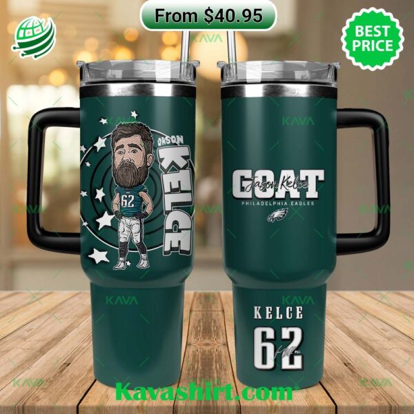 Philadelphia Eagles Goat Jason Kelce Tumbler