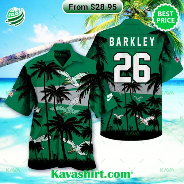 Saquon Barkley Philadelphia Eagles Hawaiian Shirt, Short