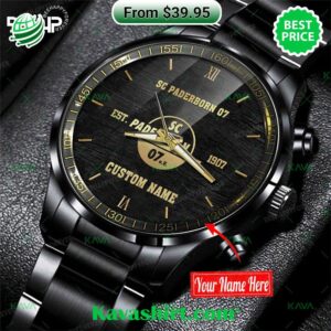 SC Paderborn 07 Custom Stainless Steel Watch