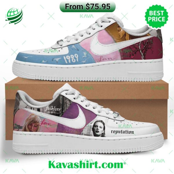 Taylor Swift Lover, Folklore, Reputation, 1989, The Tortured Poets Department Albums Air Force 1