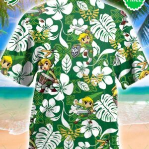 The Legend of Zelda Link Hawaiian Shirt