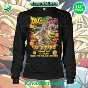 Toriyama Akira Dragon Ball 40 Years 1984-2024 Thank You Shirt
