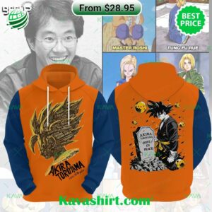 Toriyama Akira Rest In Peace Thank You For The Memories Shirt
