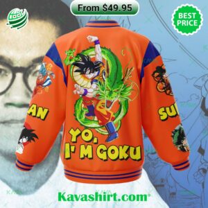 Toriyama Akira Dragon Ball Super Saiyan Goku Baseball Jacket