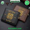 United States Coast Guard Custom Leather Wallet