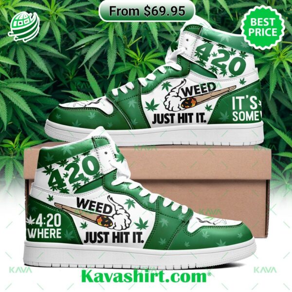 Weed Just Hit It, It’s 420 Somewhere Air Jordan 1