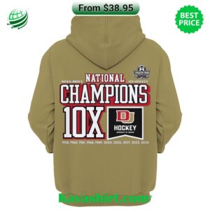 2024 NCAA Division Men’s Hockey University Of Denver National Champions Hoodie, Pant