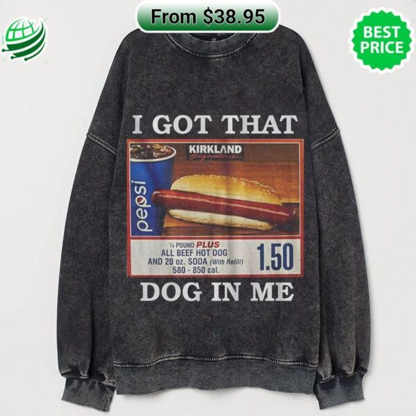 I Got That Dog In Me, Hot Dog Vintage Longsleeve