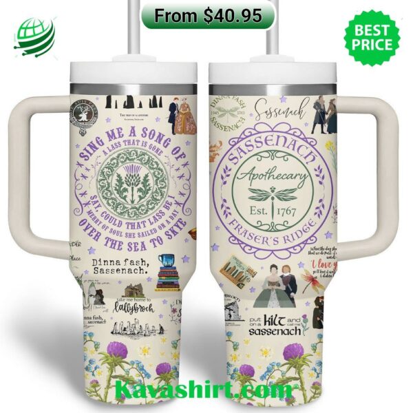 Apothecary Sassenach Fraser’s Ridge Tumbler