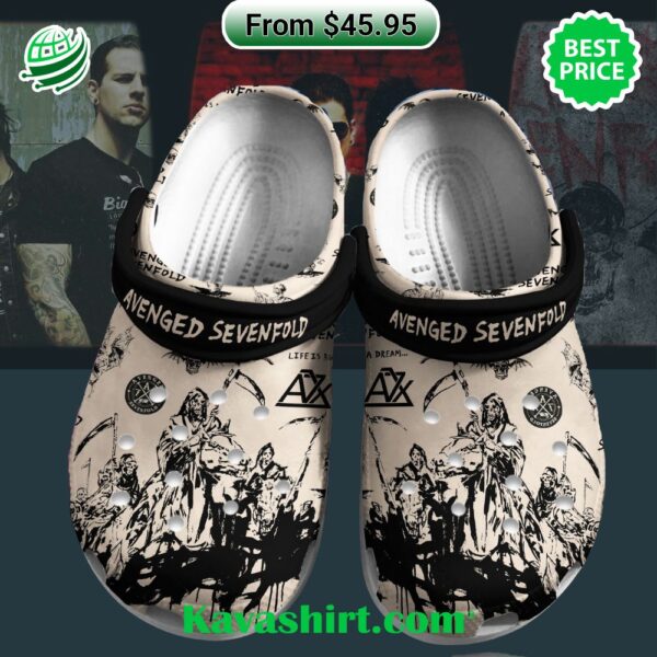 Avenged Sevenfold Crocs Clog Shoes