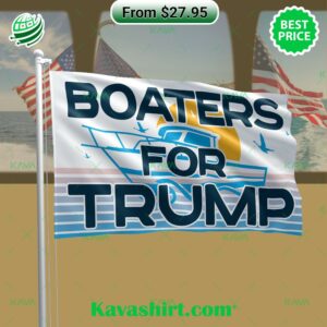 Boaters For Trump Flag