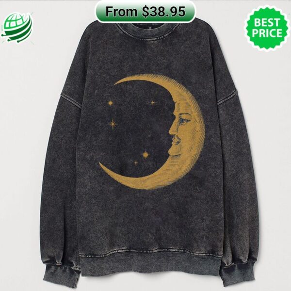 Boho Moon Vintage Longsleeve