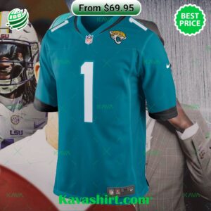 Brian Thomas Jr Jacksonville Jaguars Nike 2024 NFL Draft First Round Pick Player Game Jersey