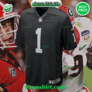 Brock Bowers Las Vegas Raiders Nike 2024 NFL Draft First Round Pick Player Game Jersey