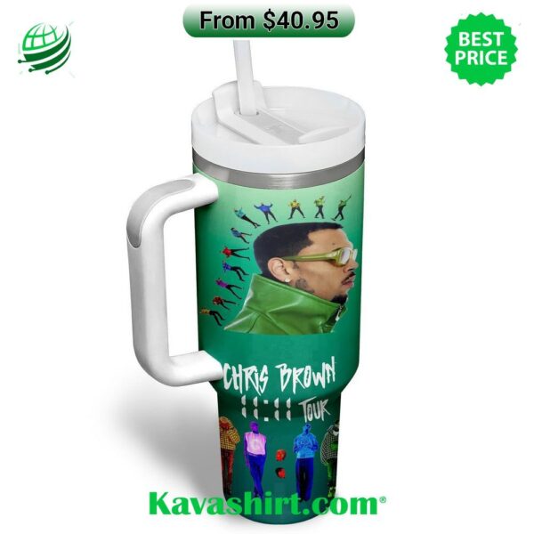 Chris Brown 2024 11:11 Tour Tumbler