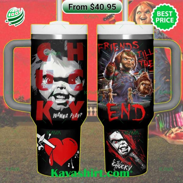 Chucky Friend Till The End Tumbler