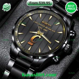 Cincinnati Bearcats Stainless Steel Watch