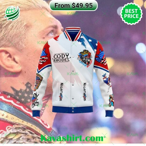 Cody Rhodes The American Nightmare Baseball Jacket