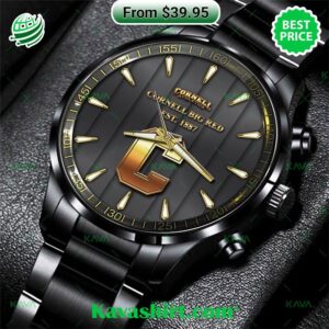 Cornell Big Red Stainless Steel Watch