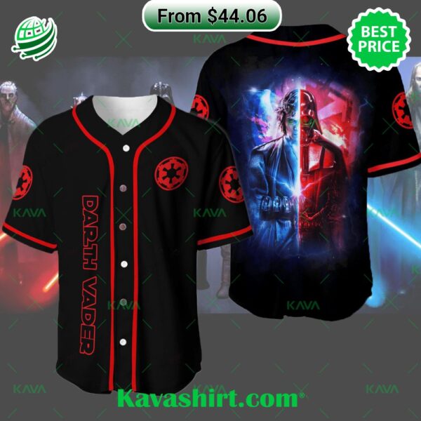 Darth Vader Star Wars Baseball Jersey