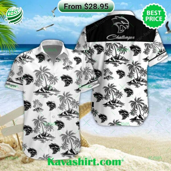 Dodge Challenger Hawaiian Shirt, Shorts