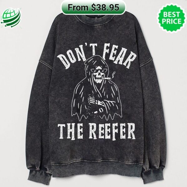 Don’t Fear The Reefer Funny Grim Reaper Longsleeve