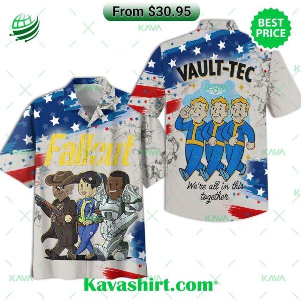 Fallout Vault-Tec We’re All In This Together Hawaiian Shirt