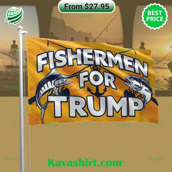 Fishermen For Trump Flag